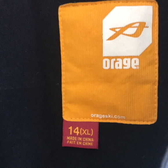 Girls winter jacket Orage ski snowboard parka size 14 waterproof - Picture 10 of 12